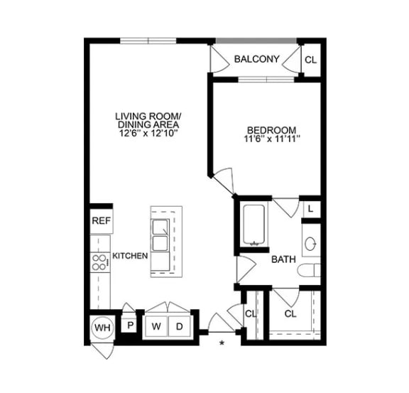 honey floor plan of GreenVue in Richardson, TX