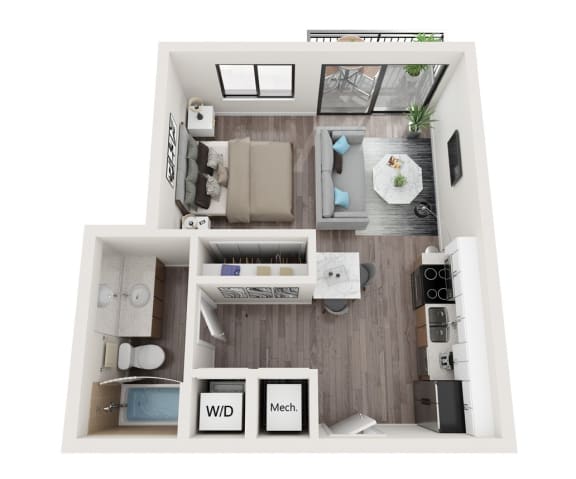 S3 Floor Plan at Alameda West, Florida