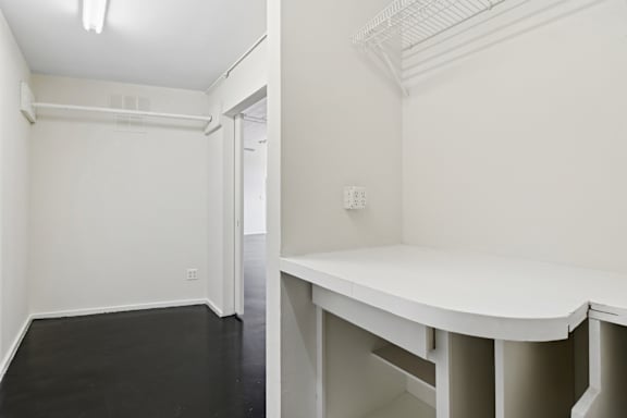 Elm St Lofts in Dallas TX closet