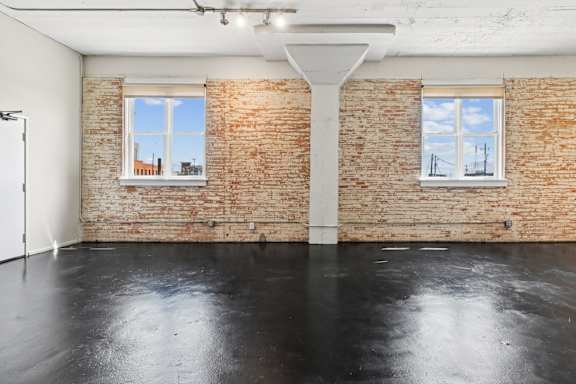 Elm St Lofts in Dallas TX living room