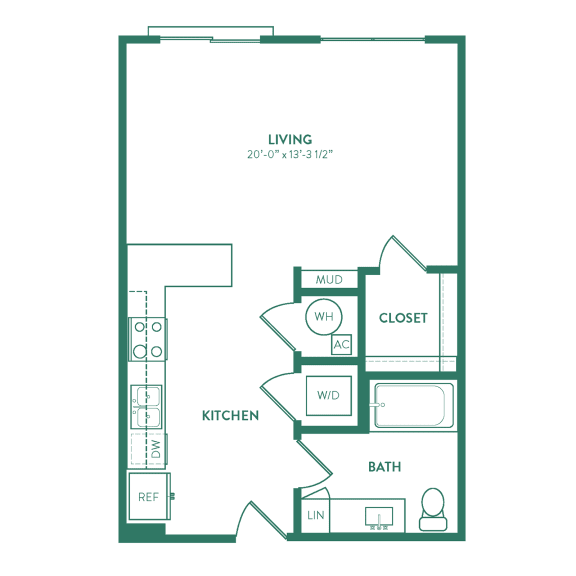 S2 Floor Plan | Epoch on Eagle | Apartments in Denton, TX