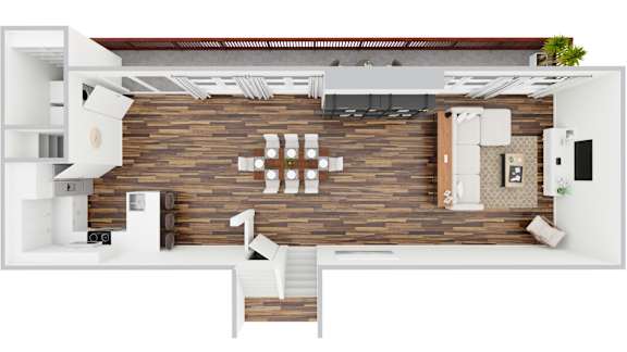 D1 Floor 1 at La Costa at Westdale Hills