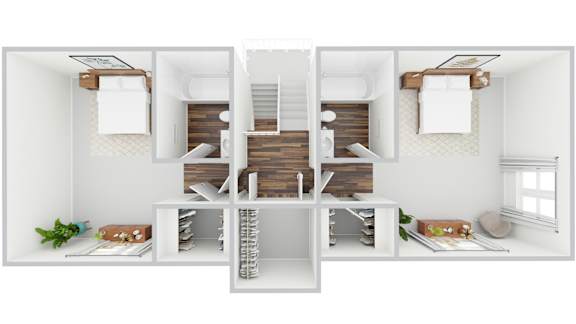 D1 floor 3 at La Costa at Westdale Hills
