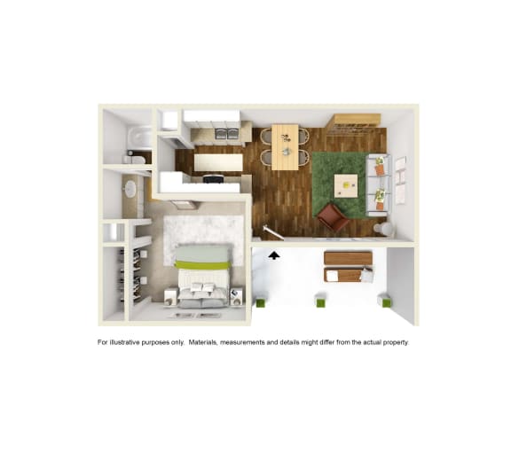 a bedroom floorplan of a 2100 sq ft apartment
