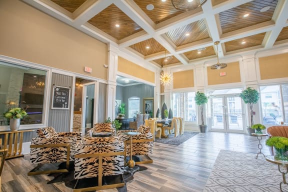 Clubhouse Interior at Parkside Grand Apartments in Pensacola, FL