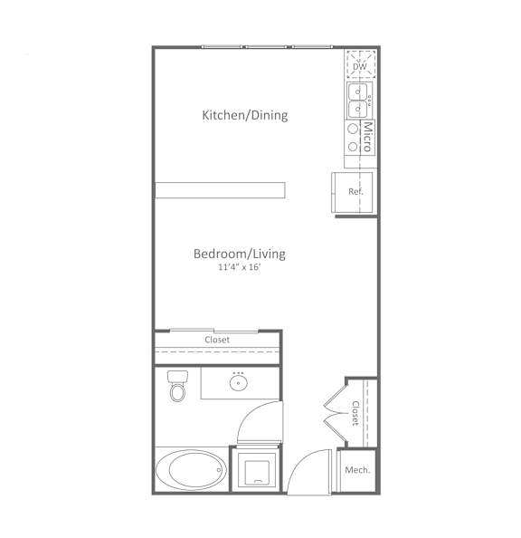 Harlow River Oaks Floor Plan S4-S5-S6, Houston, TX