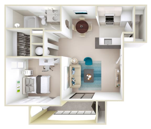 Floor Plans of Sundance Apartments in Clermont, FL