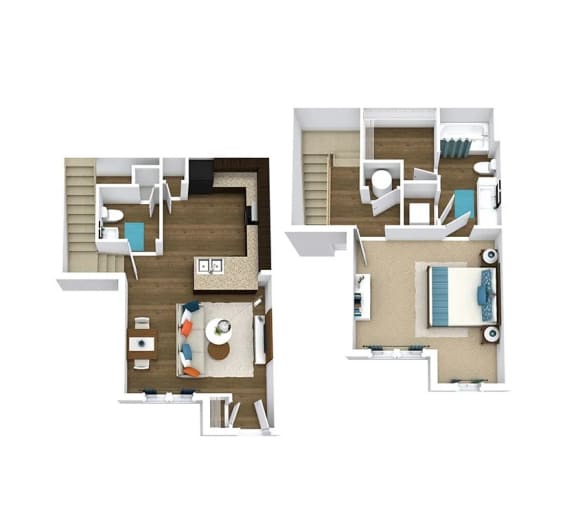 medallion floor plan of GreenVue in Richardson, TX