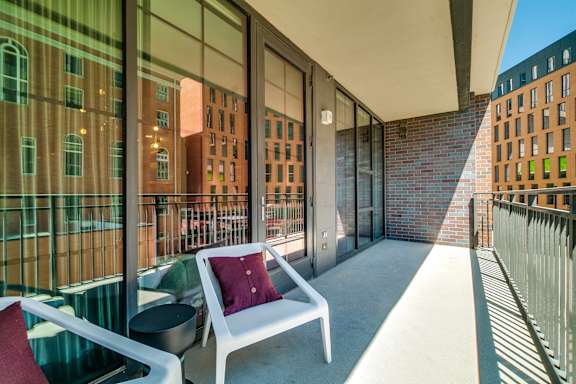 Balcony And Patio at The Hamilton, Texas, 75226