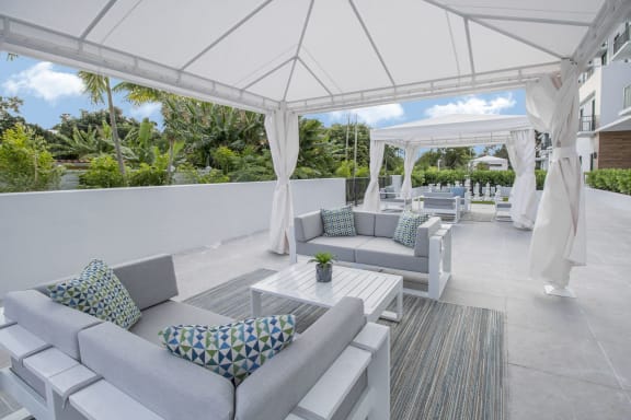 Cabana Area at Twenty2 West, West Miami, 33155