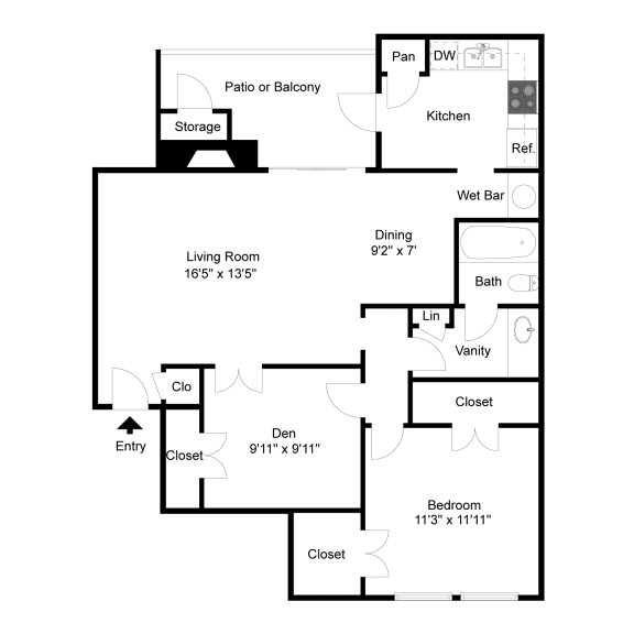 Augusta A2 2D Floorplan at Westdale Hills, Euless TX