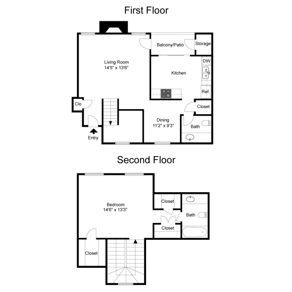 Augusta A4 2D Floorplan at Westdale Hills, Euless TX