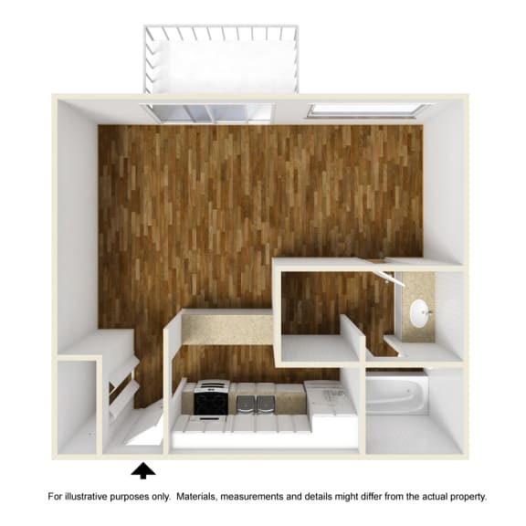 Doral E1 3D Floorplan at Westdale Hills, Euless TX