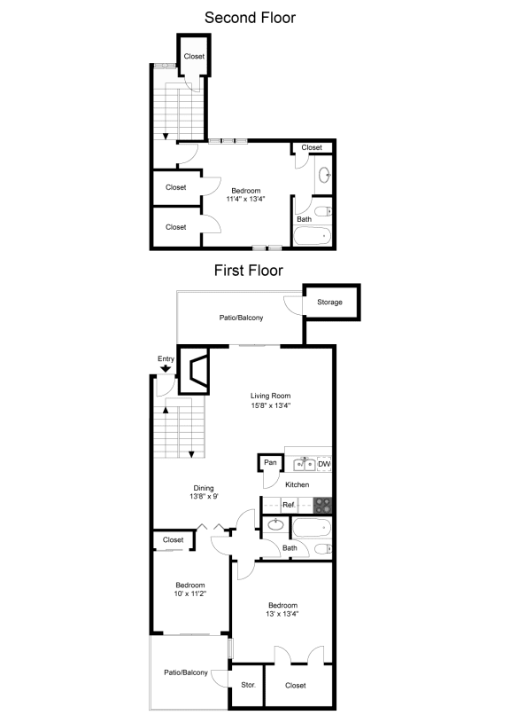 La Costa C1 2D Floorplan at Westdale Hills, Euless TX