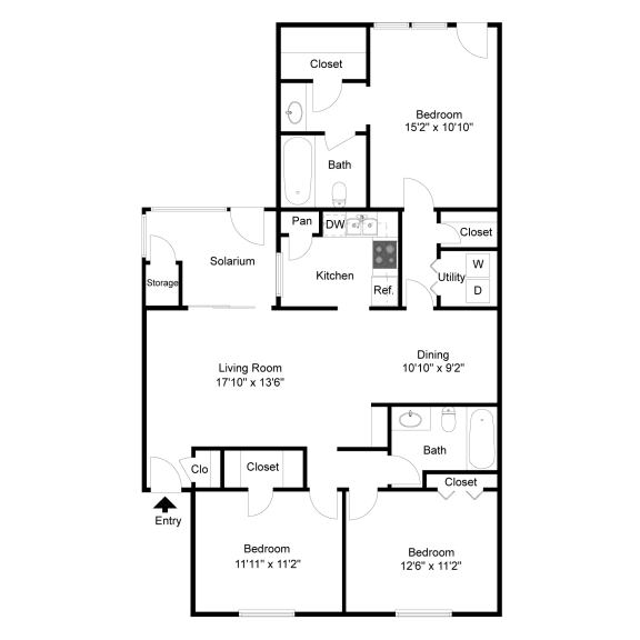 Augusta C2 2D Floorplan at Westdale Hills, Euless TX
