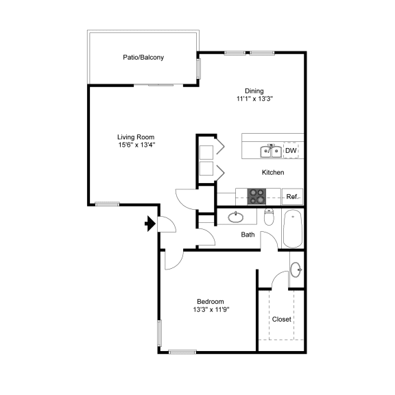 Crooked Stick A2 2D Floorplan at Westdale Hills, Euless TX