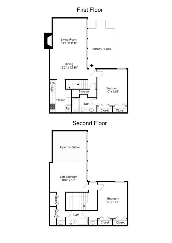 Muirfield Village C1 2D Floorplan at Westdale Hills, Euless TX