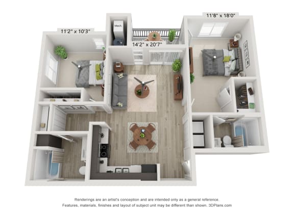 Berkshire 2 Bedroom