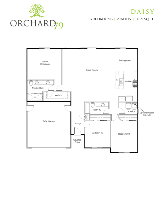 the floor plan of orchard house
