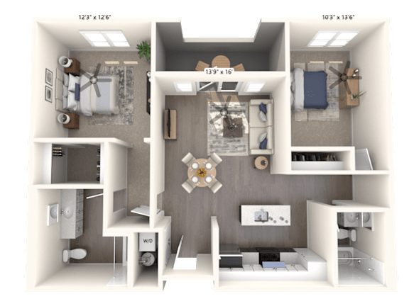 895 sqft