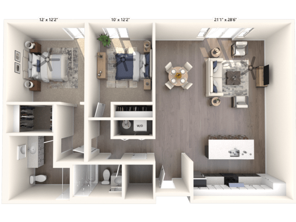 Floor Plan  1184 sqft