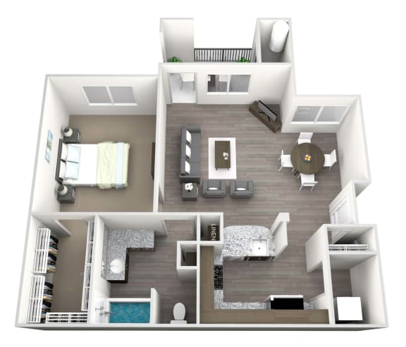 Floor Plan  our apartments showcase a spacious floor plan with an open concept