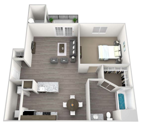 Floor Plan  our apartments showcase a flexibility with regard to furniture