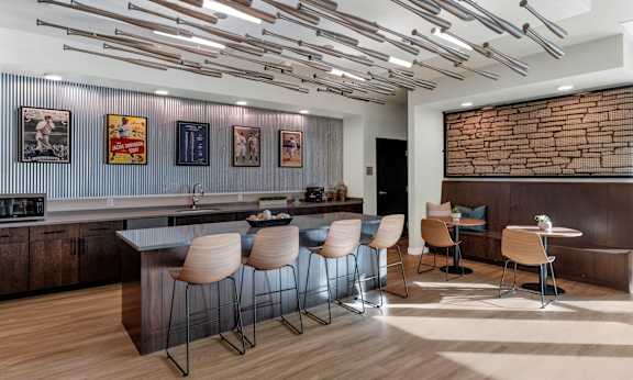 All Electric Community Kitchen at Solace at Ballpark Village, Arizona