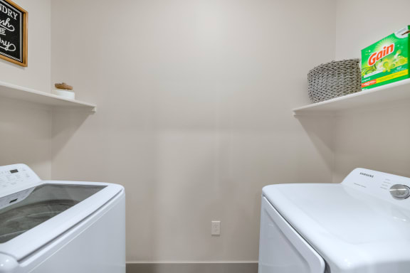 In Home Full Size Washer And Dryer at Zaterra Luxury Apartments, Chandler, AZ