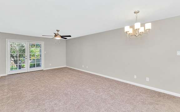 Empty Room at Miramonte Apartments, Scottsdale, Arizona
