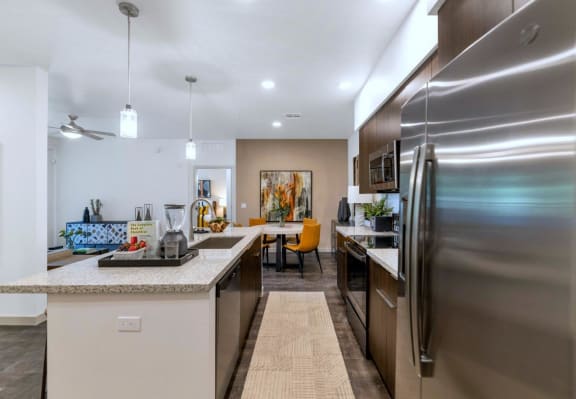 Upscale Stainless Steel Appliances at The Landing at Fiesta Village, Arizona, 85202