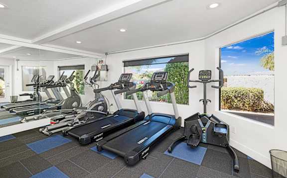 Exercise Room at Miramonte Apartments, Scottsdale, Arizona
