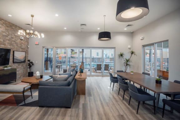 Clubroom at Inspiration Apartments, Cottonwood, Arizona