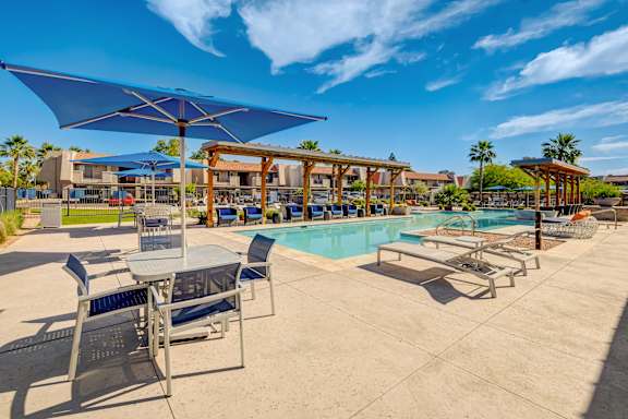 Poolside Lounge at Denim Scottsdale, Scottsdale