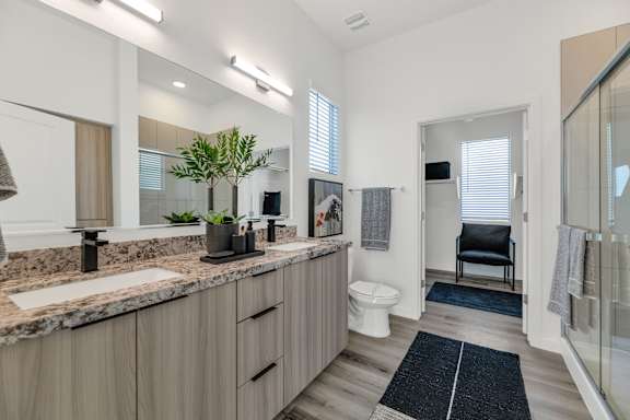 Luxurious Bathroom at Marketside Villas at Verrado, Buckeye, AZ, 85396