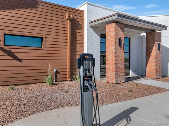 Charging Center at Marketside Villas at Verrado, Arizona, 85396