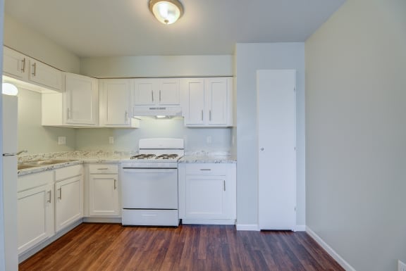 Open Concept Kitchen at Johnson Legacy Apartments, Wisconsin, 53223
