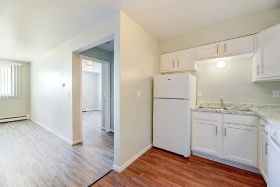 Kitchen Area at Johnson Legacy Apartments, Milwaukee, WI