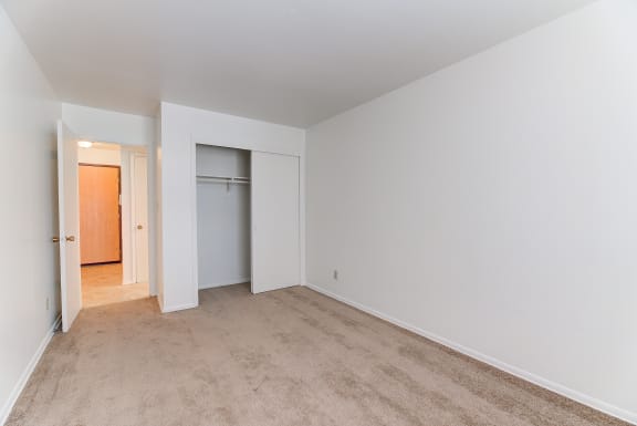 Bedroom Area at Johnson Legacy Apartments, Milwaukee, WI