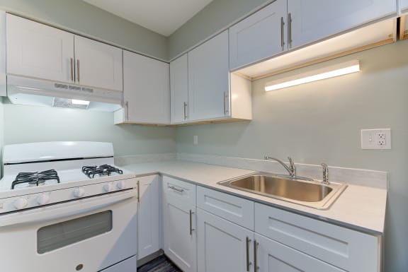Floor Plan  Kitchens With Ample Storage at Johnson Legacy Apartments, Wisconsin, 53223