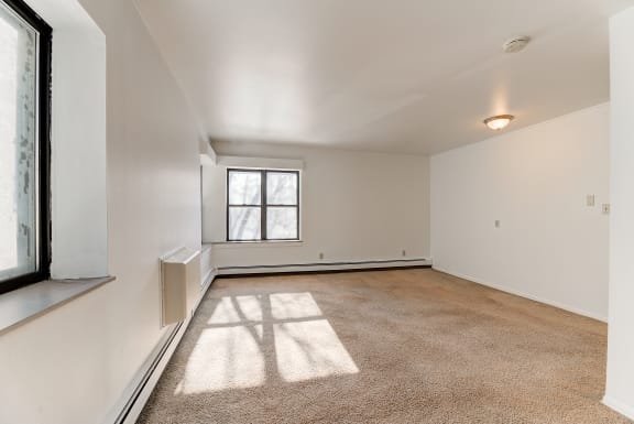 Spacious Living Area at Johnson Legacy Apartments, Milwaukee, WI, 53223