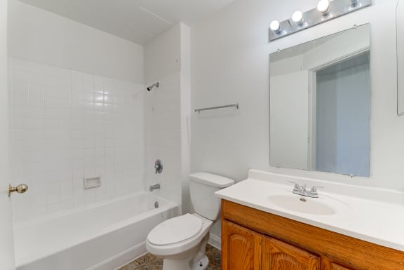Modern Bathroom at Johnson Legacy Apartments, Wisconsin, 53223