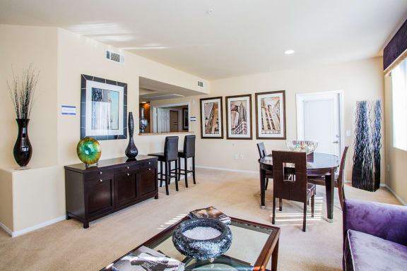 Spacious Living Room at Centennial at 5th Apartments in North Las Vegas