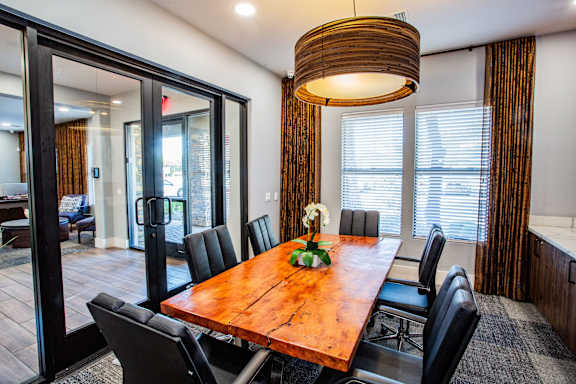 Private Resident Conference Room at Phoenix Apartments Near American Express