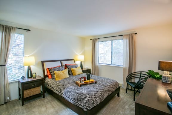 Spacious Bedrooms at Renton 1 Bedroom Apartments