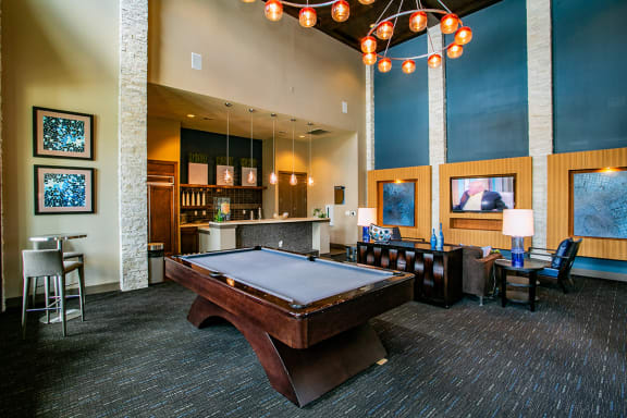 Pool Table at Aliso Briar Forest Clubhouse