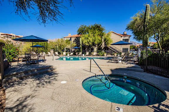 Apartments for rent in Tucson AZ with Hot Tub Spa