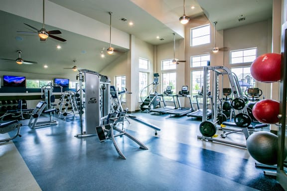 Large Gym with Cardio Equipment at Aliso Briar Forest Apartments