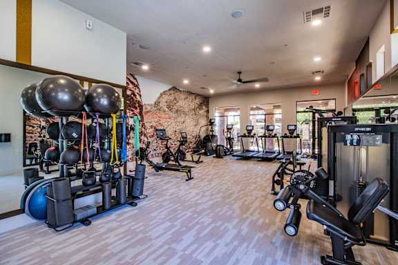 Fitness Center at Las Vegas Apartments 89084