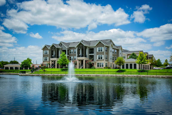 Beautiful Lake at Houston Apartment Community